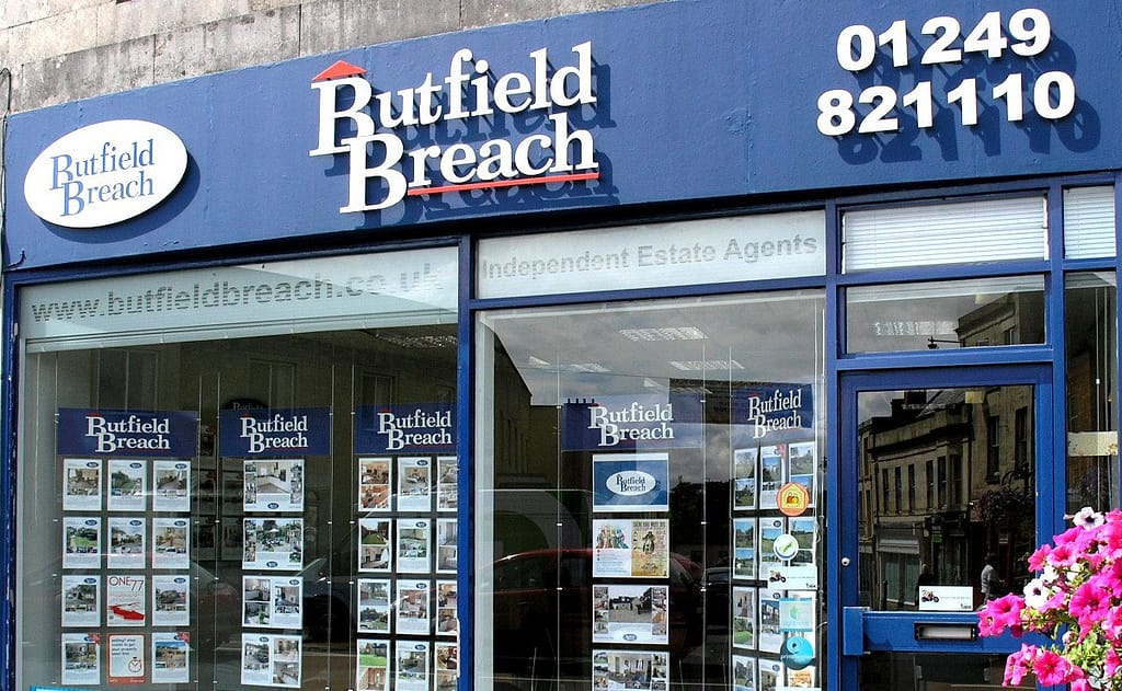 Butfield Breach Shop Front