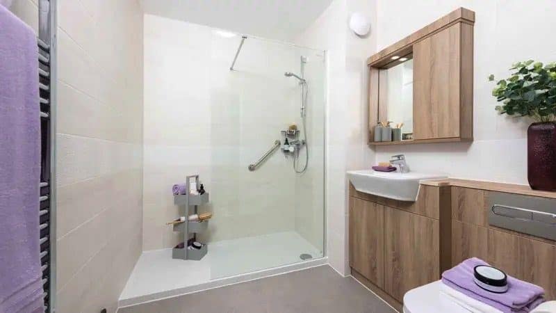 Orchard Lodge Retirement Development Calne Shower Room